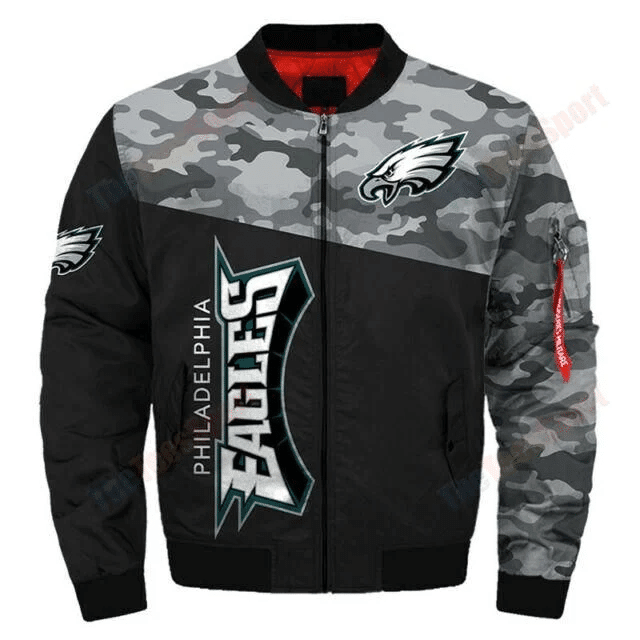 Kansas City Chiefs Bomber Jacket 79 - NFL Ugly Christmas Sweater