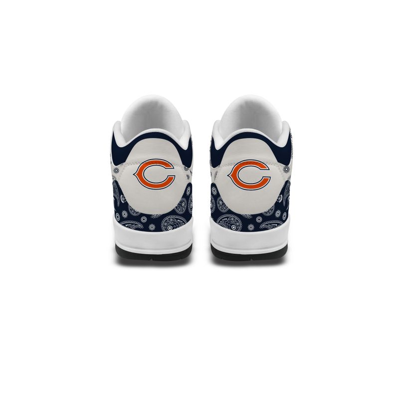 Chicago Bears JD03 Shoes - Back View