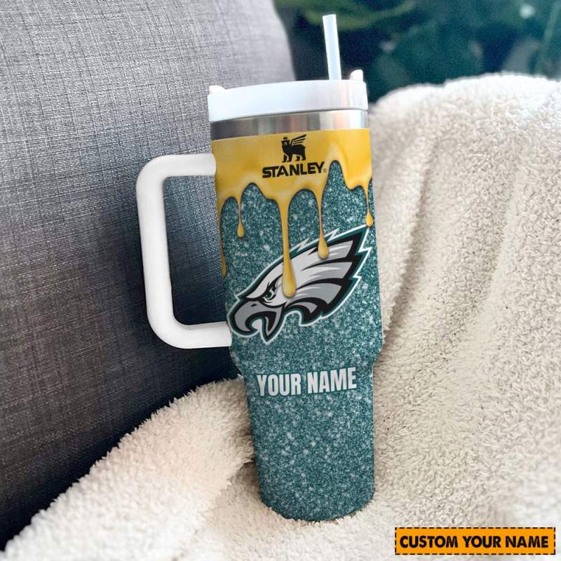 Philadelphia Eagles 40oz Tumbler Front View