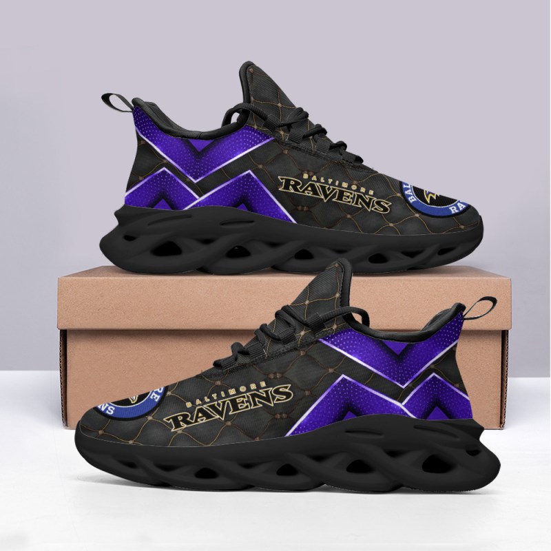 Baltimore Ravens Yezy Running Sneakers