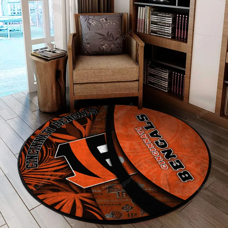 Cincinnati Bengals Round Rug 126