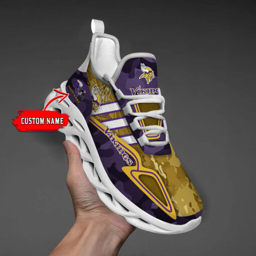Minnesota Vikings Personalized Sneakers 8