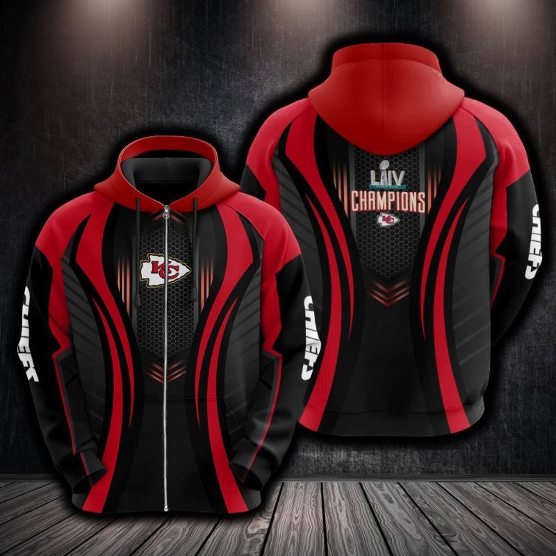 Kansas City Chiefs Limited Hoodie - Back View