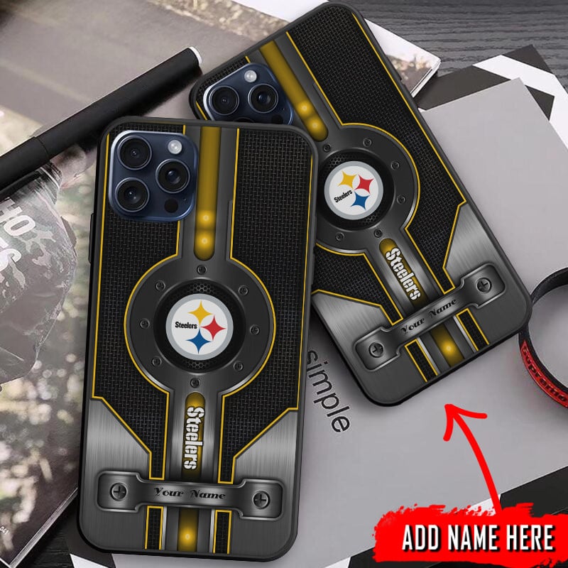 Pittsburgh Steelers Phone Case back and sides