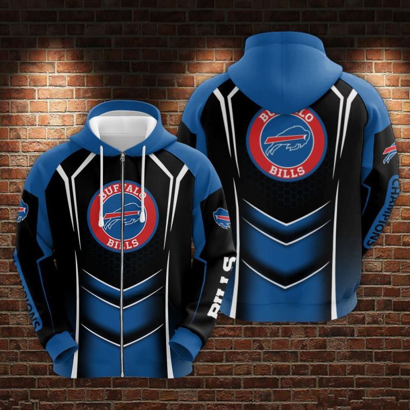 Buffalo Bills Limited Hoodie Side View