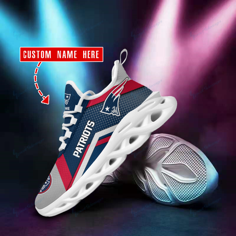 New England Patriots Yezy Running Sneakers