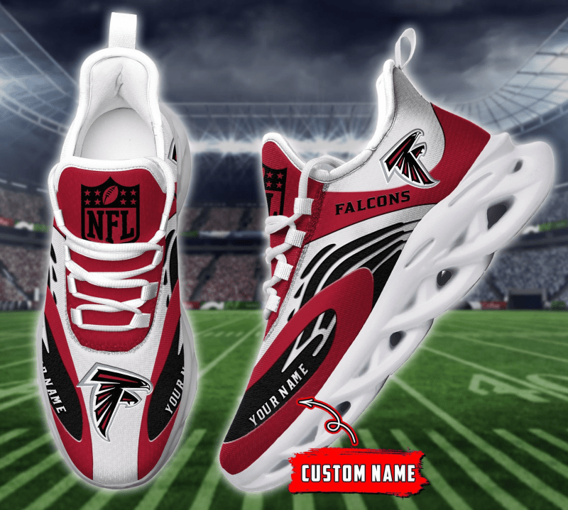 Atlanta Falcons Yezy Running Sneakers