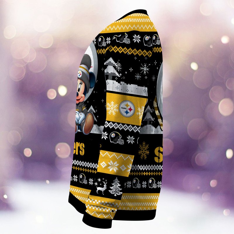 Pittsburgh Steelers Ugly Christmas Sweater Design
