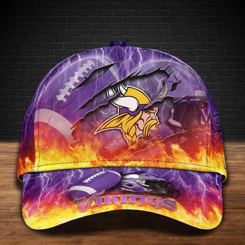 Adjustable Minnesota Vikings Classic Cap