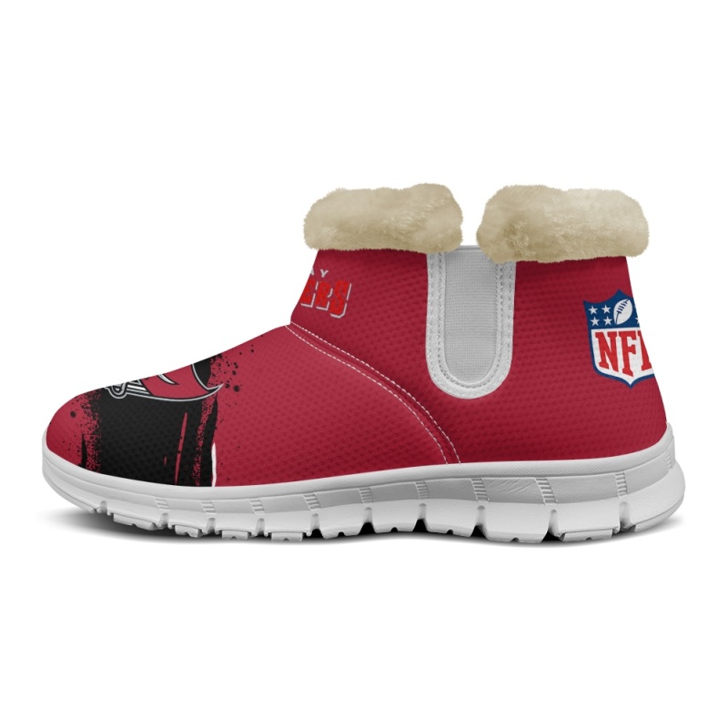 Tampa Bay Buccaneers Comfy Winter Snow Boots Image 12