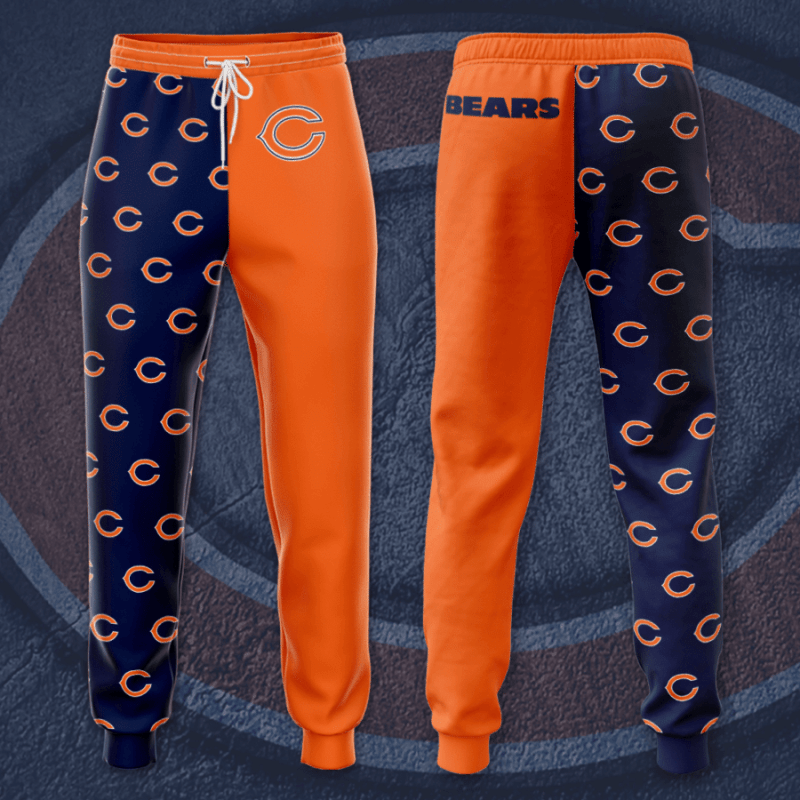 Chicago Bears 3D Printed Pocket Sweatpants