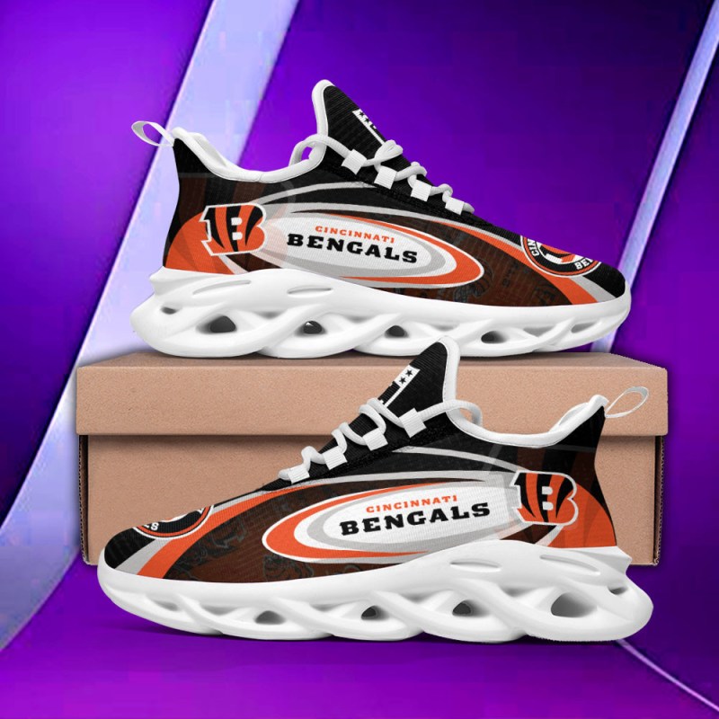 Cincinnati Bengals Yezy Running Sneakers View
