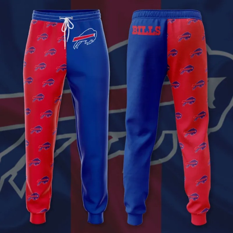 Buffalo Bills 3D Printed Pocket Sweatpant