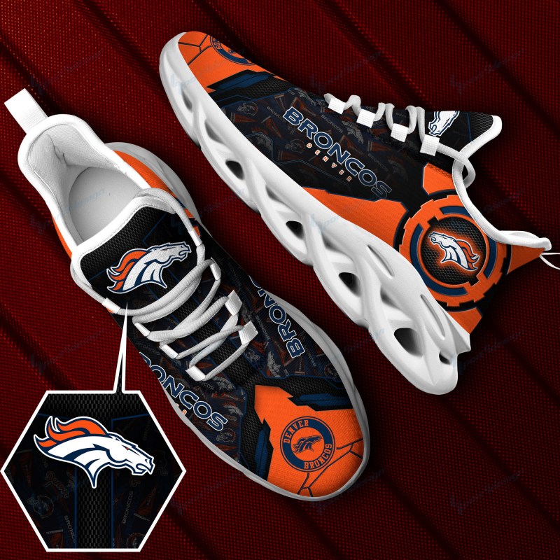 Denver Broncos Yezy Running Sneakers