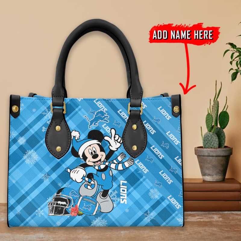 Detroit Lions Hand Bag - Stylish Design