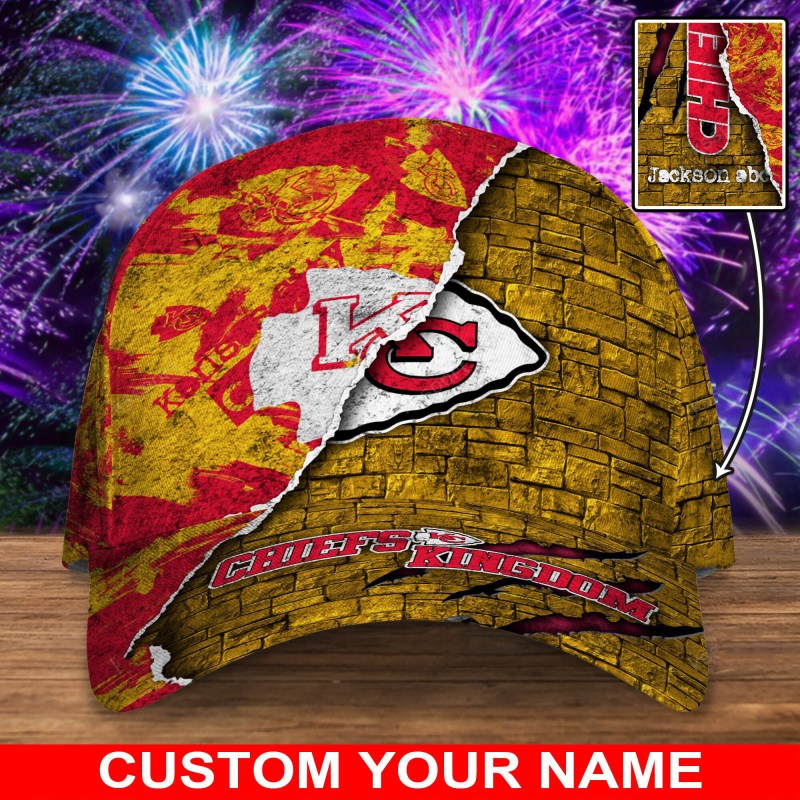 Kansas City Chiefs Personalized Classic Cap
