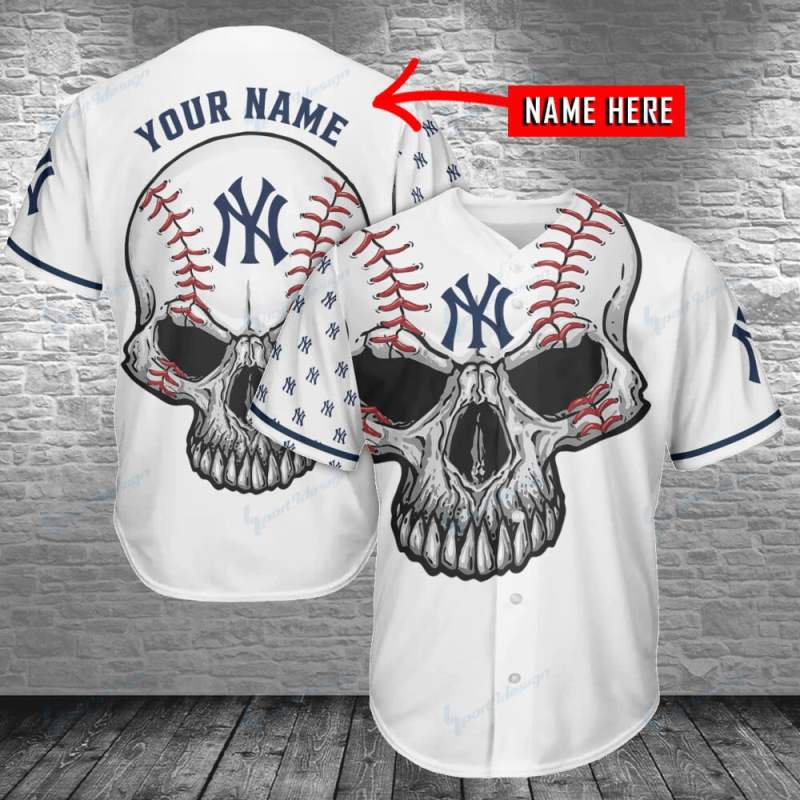 New York Yankees Personalized Baseball Jersey