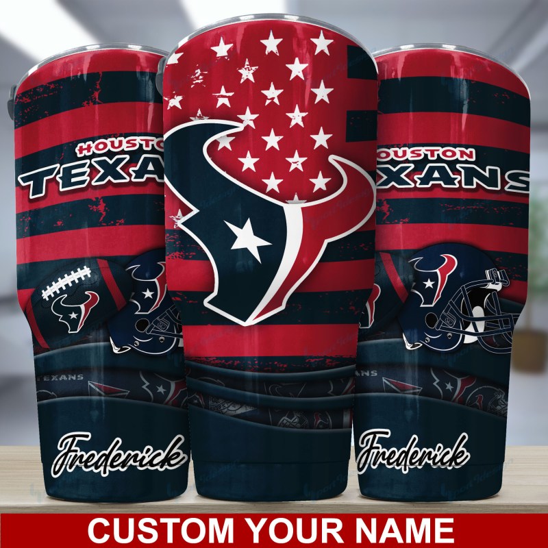 Houston Texans Personalized Tumbler
