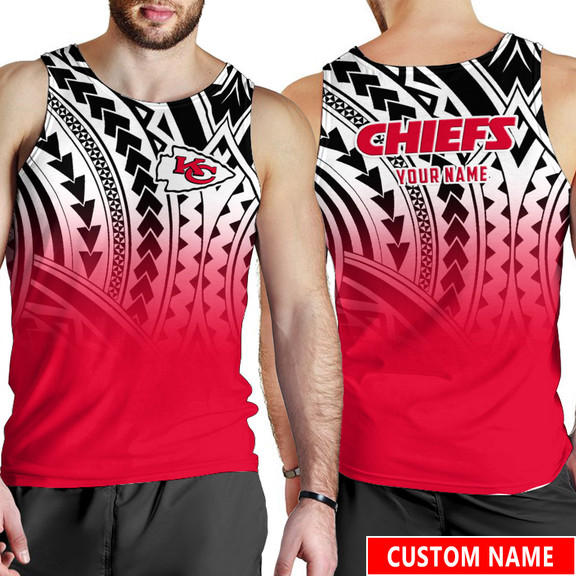 Kansas City Chiefs Personalized Men's Tank Top