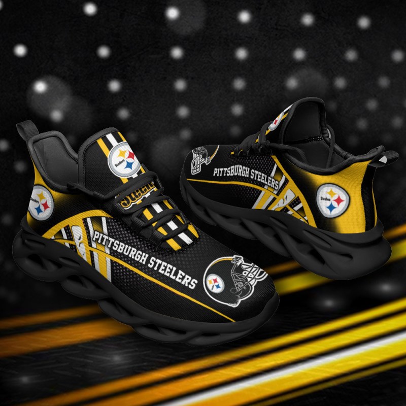 Stylish and Comfortable Pittsburgh Steelers Sneakers