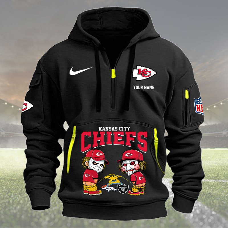 Black Kansas City Chiefs Hoodie