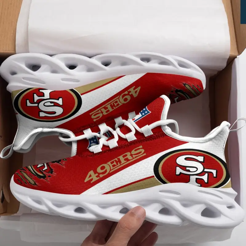 San Francisco 49ers Yezy Running Sneakers