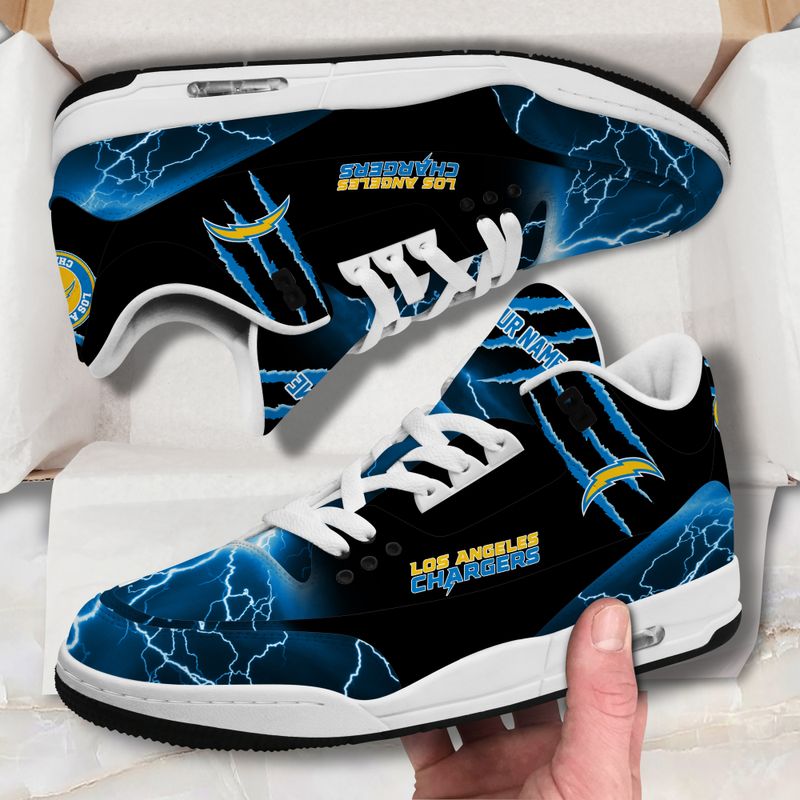 Los Angeles Chargers JD03 Shoes Image 1