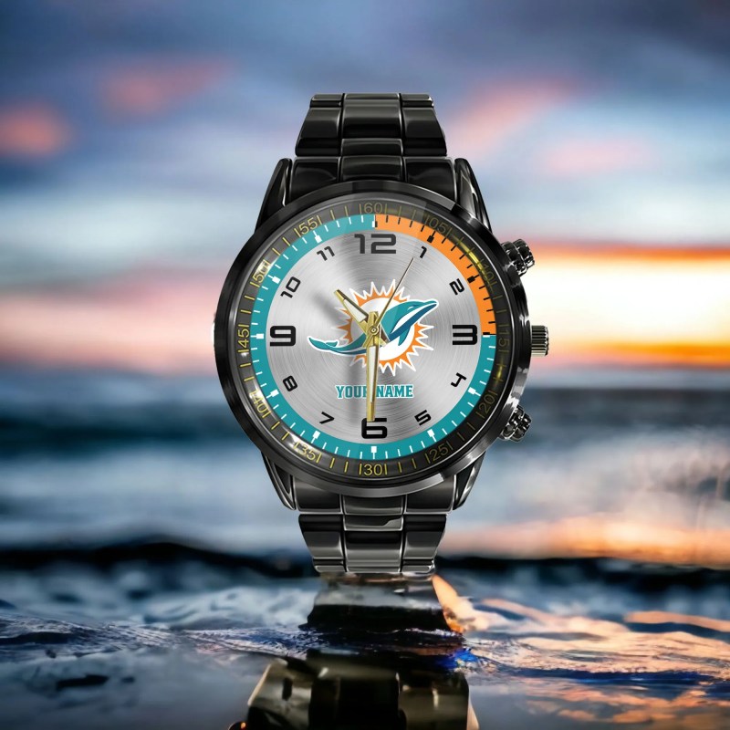 Miami Dolphins Fashion Watch for Sports Fans
