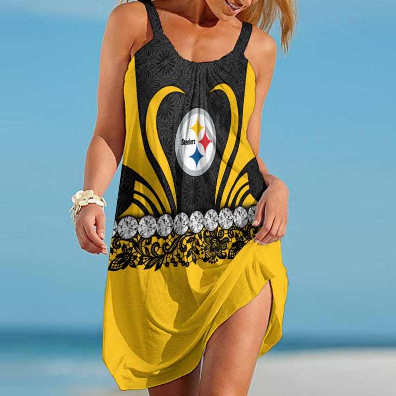 Pittsburgh Steelers Beach Dress