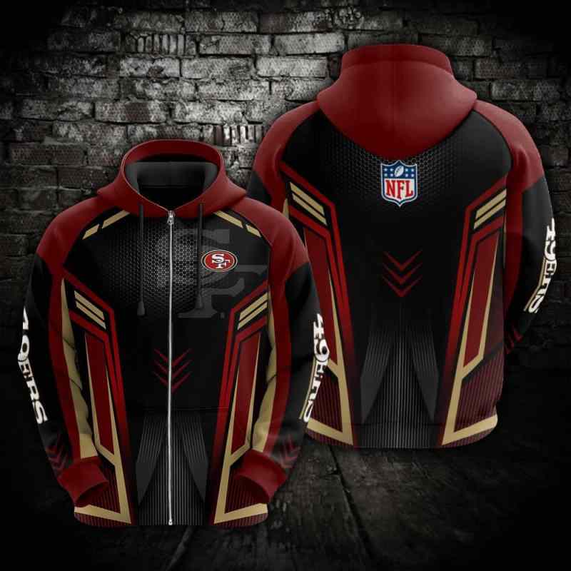 San Francisco 49ers Hoodie Side View
