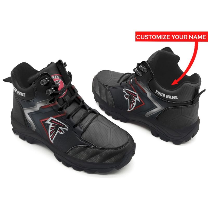 Atlanta Falcons Hiking Shoes - View 2