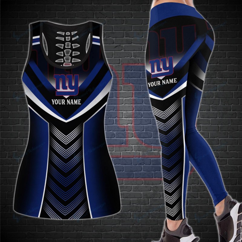New York Giants Personalized Leggings