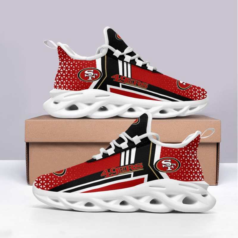 San Francisco 49ers Yezy Running Sneakers Design