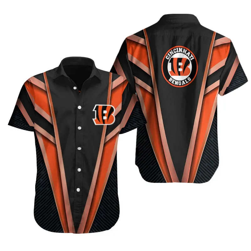 Cincinnati Bengals Button Shirt Sizing Chart
