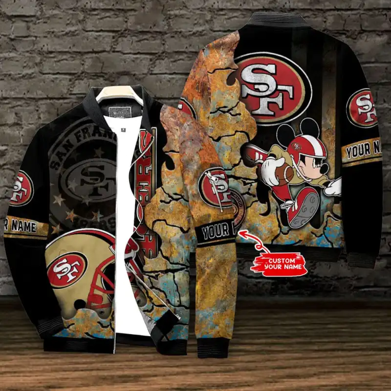 San Francisco 49ers Personalized Bomber Jacket