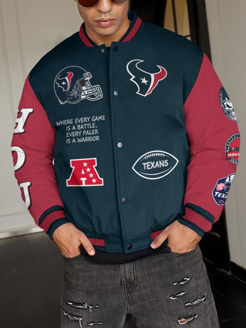 Houston Texans Varsity Jacket