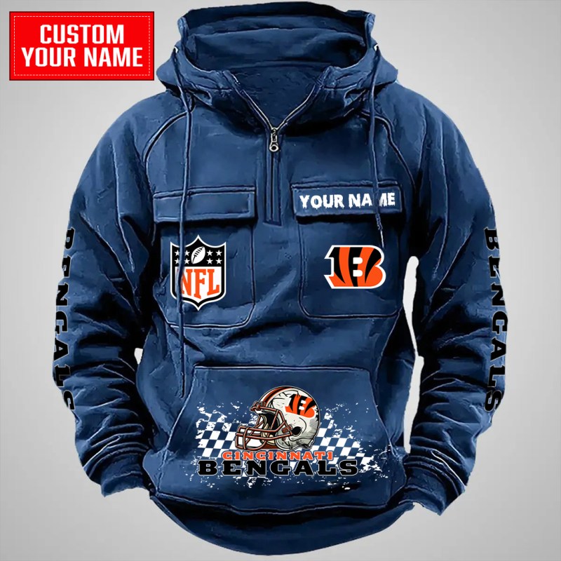 Cincinnati Bengals Navy Hoodie