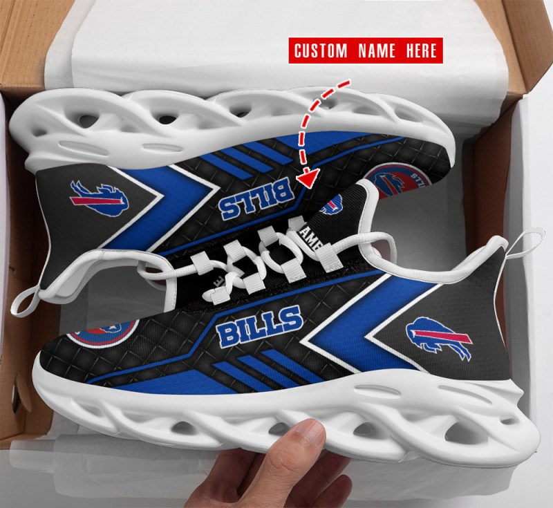 Personalized Yezy Running Sneakers Buffalo Bills
