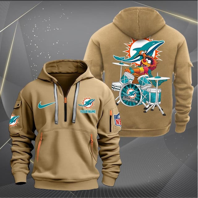 Miami Dolphins Hoodie in Winter