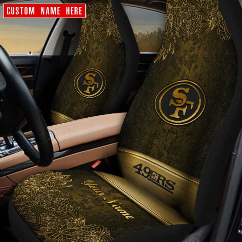 San Francisco 49ers Personalized Car Seat Covers