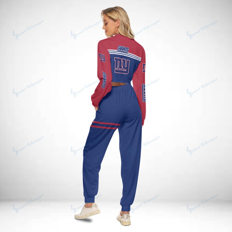 NFL Crop Sweatshirt Suit