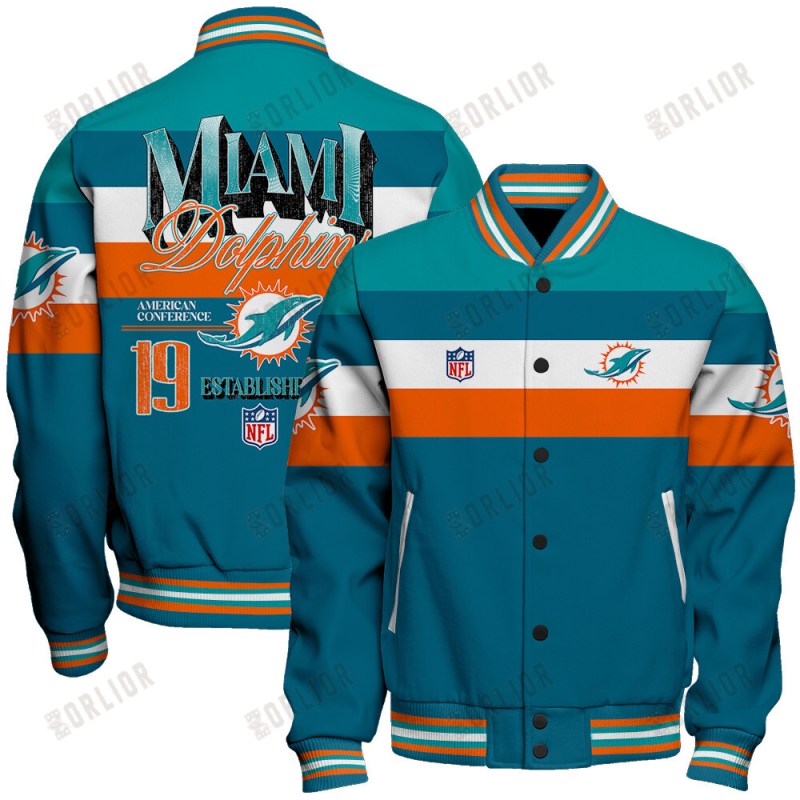 Miami Dolphins Varsity Jacket