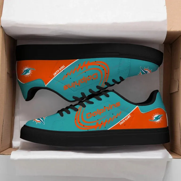 Miami Dolphins Personalized SS Custom Sneakers