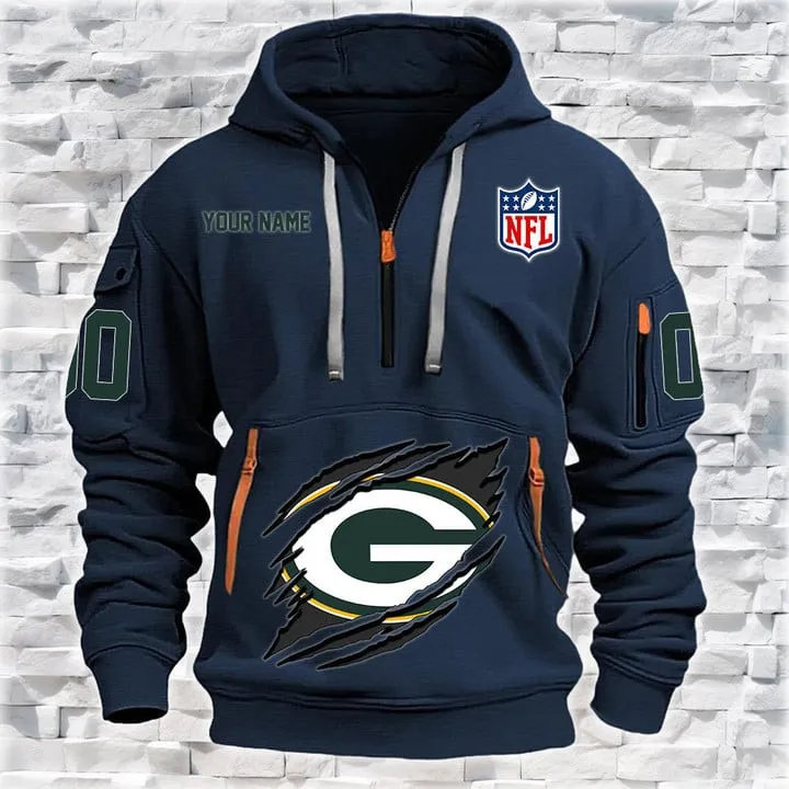 Green Bay Packers Hoodie Side View