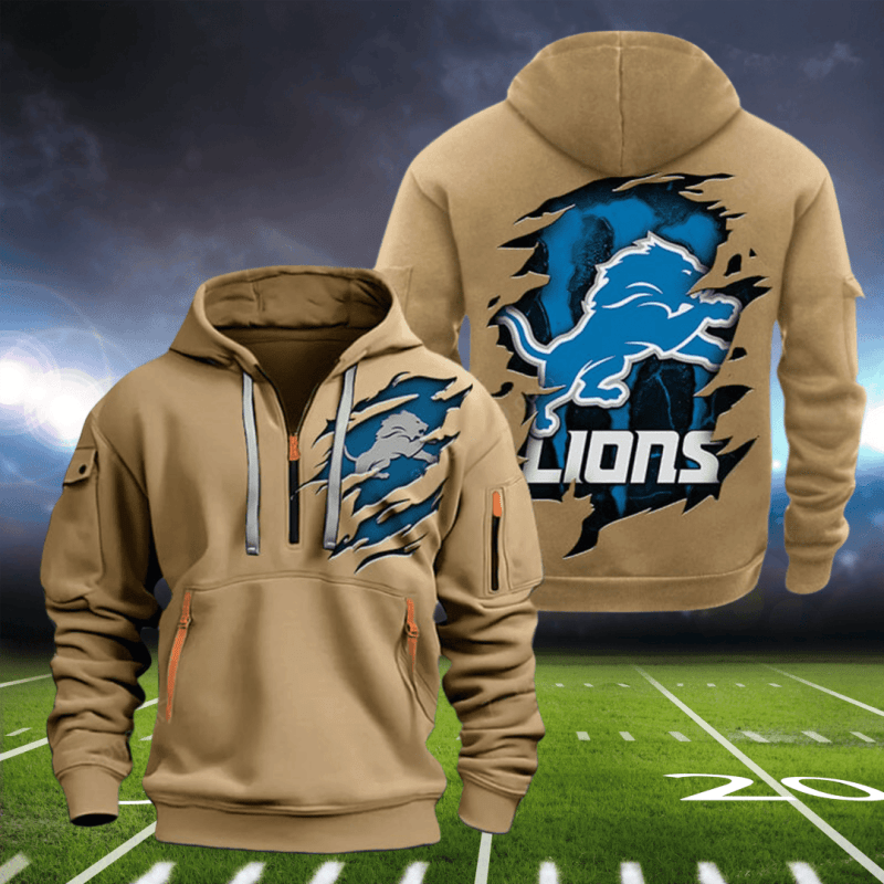 Detroit Lions Hoodie Front View