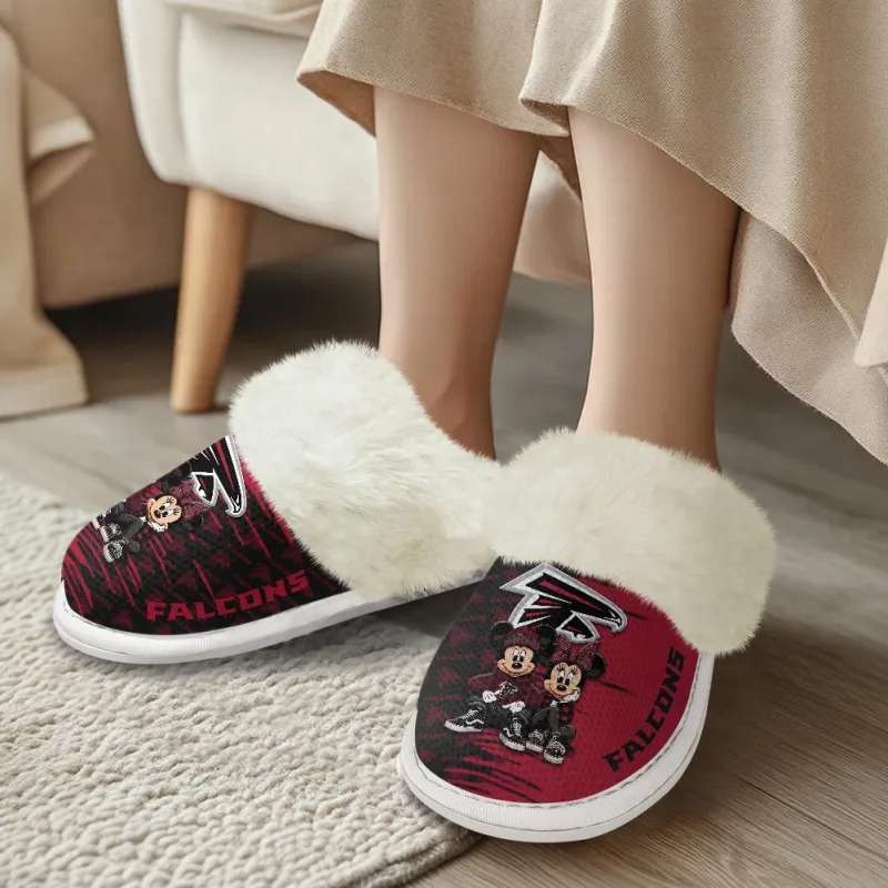 Cozy Slippers for Atlanta Falcons Fans