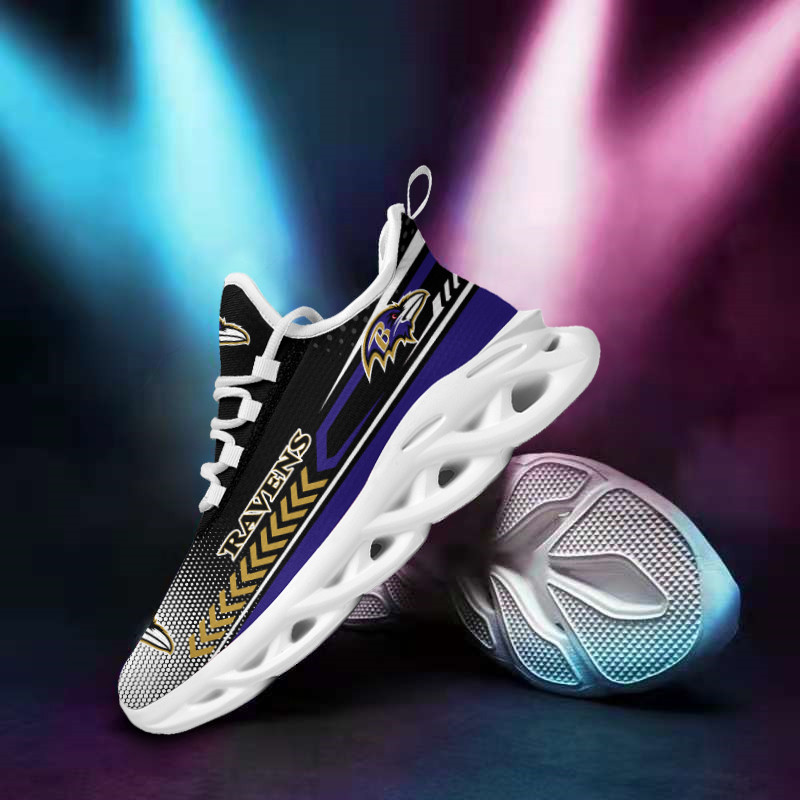 Baltimore Ravens Yezy Running Sneakers