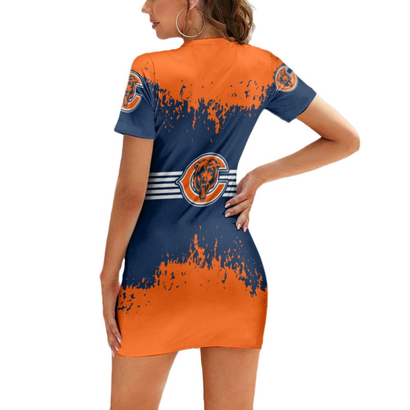 Bodycon Mini Dress for Bears Fans
