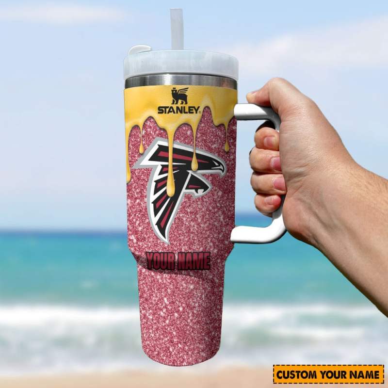 Personalized Atlanta Falcons 40oz Tumbler