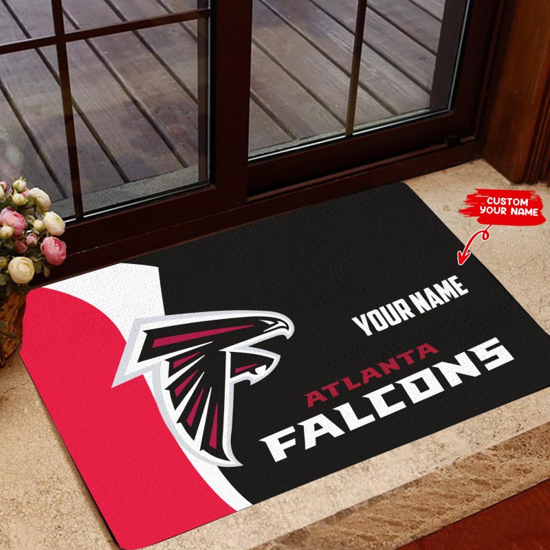 Atlanta Falcons Personalized Doormat